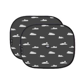 Parasolare auto, Jane, 2 bucati, universale, 44 x 35 cm, Montaj rapid cu ventuze