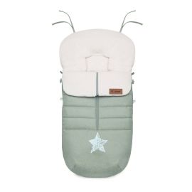 Sac de iarna, Jane, Nest, Pentru carucior, Universal, 95 x 46 cm, Material interior din fleece, Forest Green