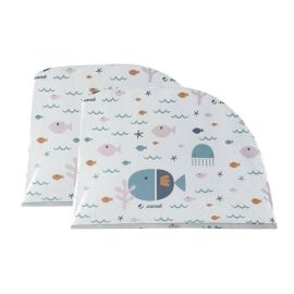 Set 2 parasolare plasa auto cu acoperire 100%, Jane, Universale, Usor de instalat, fara ventuze, Lazuli Blue