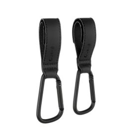Set 2 agatatori pentru carucior, Jane, Fixare pe cadru, multifunctionale, Black