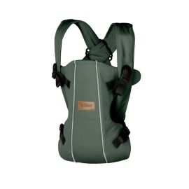 Marsupiu bebe, Jane, Dual, Ergonomic, De la nastere pana la 15 Kg, Botanic