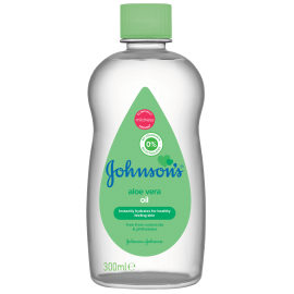 Ulei de corp Johnson's Baby cu Aloe Vera, 300 ml