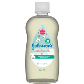 Ulei de corp Johnson's Baby Cotton Touch, 300 ml