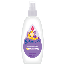 Balsam spray Johnson's Baby pentru par rezistent, 200 ml