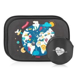 Set 2 parasolare auto cu lipire fara ventuze, TravelKid Sun Reer 86112