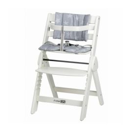 Scaun de masa, FreeON, Finny Fold, 6 luni - 15 Kg, Reglabil pe inaltime, Pernuta, Pliabil, White