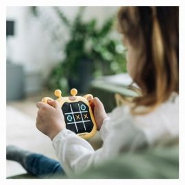 Joc electronic 2 in 1, Free2Play, X si 0, Design girafa, 3 ani +