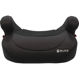 Scaun auto/Inaltator pentru masina cu Isofix Bliva Innofix, 15 - 36 kg, Mesh Black, Negru