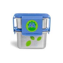 Skip Hop Kit pentru pranz din otel inoxidabil Zoo - Dino