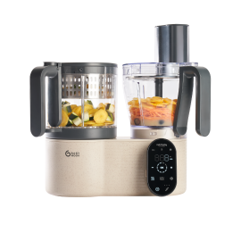 Babymoov - Robot multifunctional Nutribaby Evolution 5 in 1, cu functii integrate de feliere si razuire
