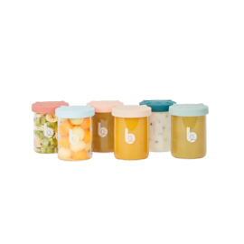 Babymoov - Set 6 boluri din sticla ISY 250 ml