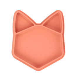 Babymoov - Tava anti-alunecare pentru mancare in forma de Vulpita