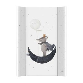Saltea de infasat, Ceba Baby, Moale, 70 x 50 cm, Suprafata impermeabila, Pentru comode de infasat sau suprafete plane, Fara ftalati, 0 luni+, Cosmic Mouse