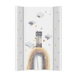 Saltea de infasat, Ceba Baby, Basic, Cu Intaritura, 70x50 cm, Suprafata impermeabila, Pentru comode de infasat sau patuturi, Fara ftalati, 0 luni+, Rainbow Home