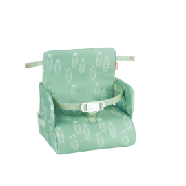 Badabulle- Booster pliabil Nomad Verde cu Ursuleti