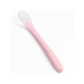 Lingurita, Bocioland, Din silicon, 6 luni+, Pink