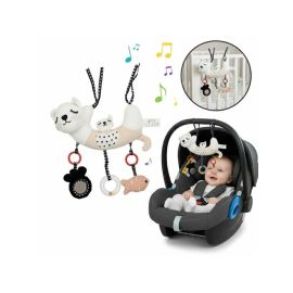 Jucarie pentru patut si carucior, Bocioland, Multifunctionala, Kitten