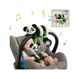 Jucarie spirala pentru patut si carucior, Bocioland, Multifunctionala, Panda