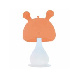Jucarie de dentitie, Bocioland, Ciupercuta, BPA Free, 0 luni+,Orange