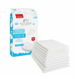 Set aleze, Bocioland, Impermeabile de unica folosinta, 10 bucati, 90x60 cm