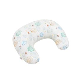 Perna pentru alaptat, Bocioland, Ballons, Cu husa detasabila, Din bumbac, 50x18 cm, Multicolor