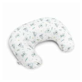 Perna pentru alaptat, Bocioland, Koala, Cu husa detasabila, Din bumbac, 50x18 cm