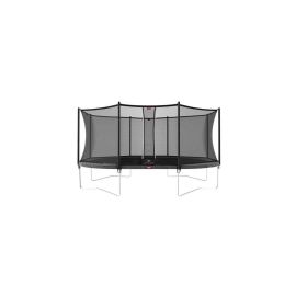 Trambulina Berg Grand Favorit Regular 520x345  Gri  cu Plasa Comfort