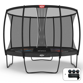 Trambulina Berg Elite Regular GRI Levels cu plasa Deluxe 430