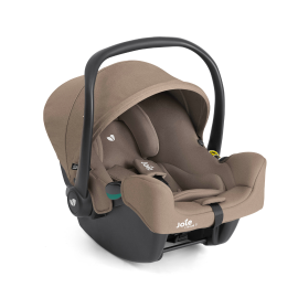 Joie - Scoica auto i-Snug 2 cu tetiera reglabila, 40-75 cm, Cashew, testata ADAC si certificata R129