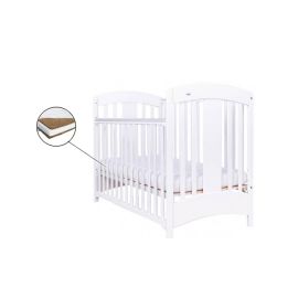 Patut Drewex Natalia Culisant - Alb + Saltea Cocos 10 Cm