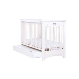 Patut Drewex Laura cu sertar - Alb