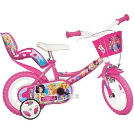 Bicicleta pentru copii Princess DB-124RL-PRI Dino Bikes, 12 inch