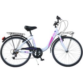 Bicicleta Dino Bikes 24" City Summertime alb