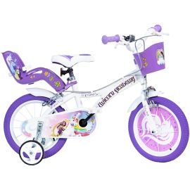 Bicicleta pentru copii Unicorn Academy DB-614G-UA Dino Bikes, 14 inch