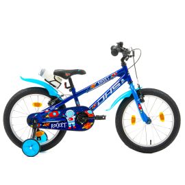 Bicicleta Copii DHS Rocket - 18 Inch, Albastru inchis