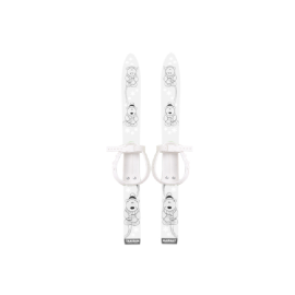 Schiuri copii Marmat 70 cm - Alb