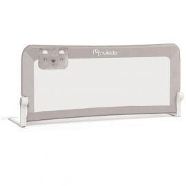 Bariera de protectie pentru pat 150 x 35 x 66 cm Nukido 722300 - Gri