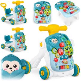 Antemergator 4 in 1 cu diverse activitati si sunete Ricokids 781500 - Albastru