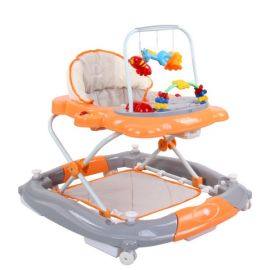 Premergator Sun Baby Pisicuta 011 cu functie de balansoar - Orange Grey