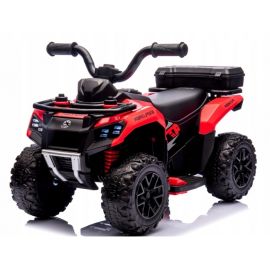 ATV electric pentru copii R-Sport J9, 70x44x40 cm, varsta 1.5-4 ani, roti si scaun din plastic, putere 25W - Rosu