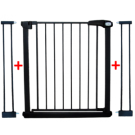 Poarta de siguranta din metal 79-105 cm R-Sport S2 - Negru