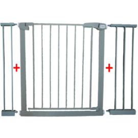 Poarta de siguranta din metal 79-115 cm R-Sport S3 - Gri