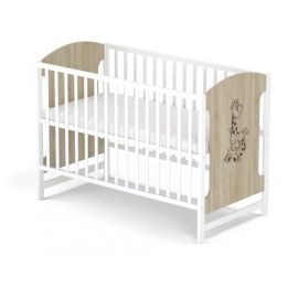 Patut fara sertar VESSANTI MILO GIRAFA - Stejar cu alb