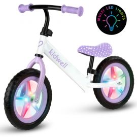 Bicicleta fara pedale cu LED Kidwell REBEL - Dots