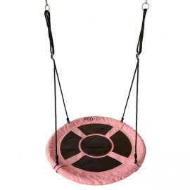 Leagan pentru copii ECOTOYS SW100, cuib de barza, roz 