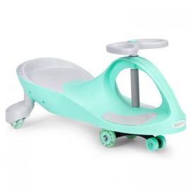 Trotineta gravitationala tip barca cu roti LED Ecotoys YM-SW-1 - Verde