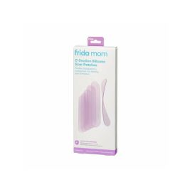 Plasturi pentru cicatrice cezariana, Frida Mom, 6 bucati, 20 cm, Reutilizabile, Hidratante, Flexibile, Rezistente la apa, Cu husa de protectie, Transparent