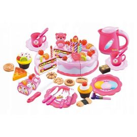 Set tort aniversar cu accesorii Ecotoys