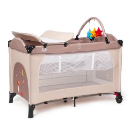 Patut pliant 2 niveluri Juju Sleepy Baby, Sweet Dreams