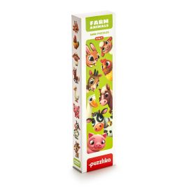 Puzzle pentru copii, 2 Ani+, Puzzlika - Ferma animalelor